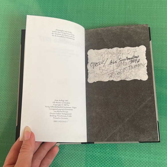 George Grosz Sketchbook 1917 German Edition Sketchbook vintage hardcover - Picture 5 of 8